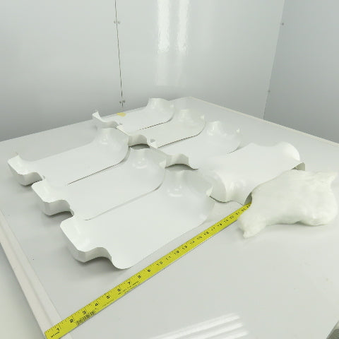 Proto #11-TV Pipe Insulation Fitting PVC Tee Lot Of 7