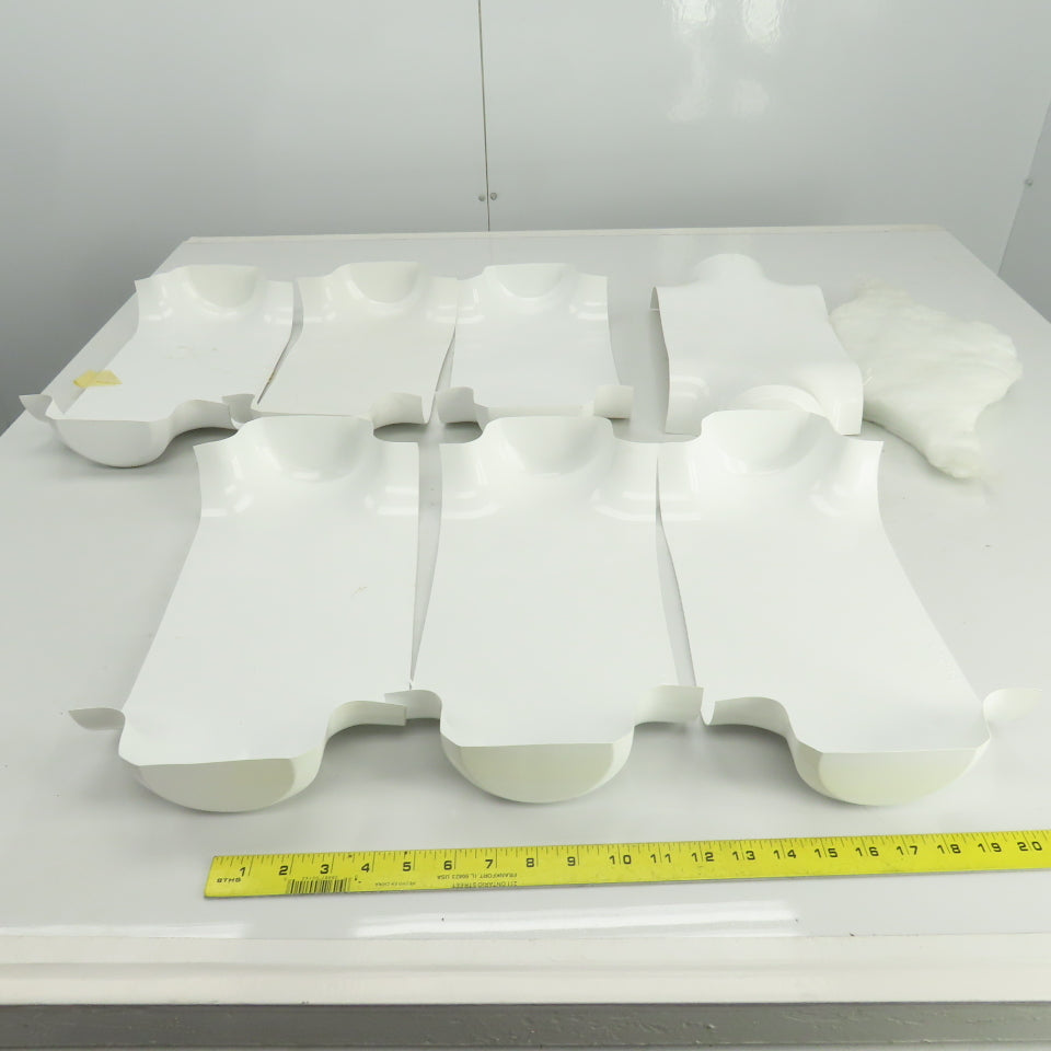 Proto #11-TV Pipe Insulation Fitting PVC Tee Lot Of 7