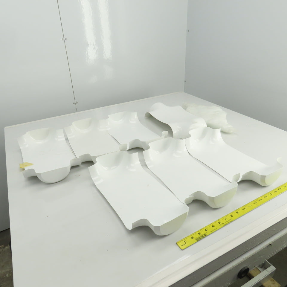 Proto #11-TV Pipe Insulation Fitting PVC Tee Lot Of 7