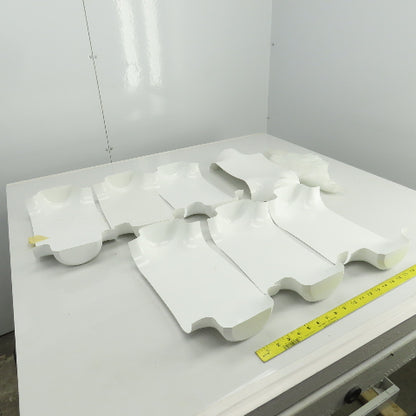 Proto #11-TV Pipe Insulation Fitting PVC Tee Lot Of 7