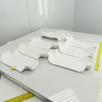 Proto #11-TV Pipe Insulation Fitting PVC Tee Lot Of 7