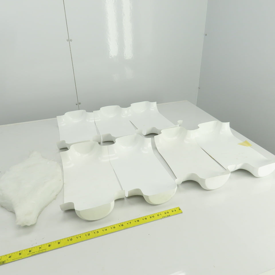 Proto #11-TV Pipe Insulation Fitting PVC Tee Lot Of 7