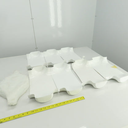 Proto #11-TV Pipe Insulation Fitting PVC Tee Lot Of 7