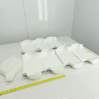 Proto #11-TV Pipe Insulation Fitting PVC Tee Lot Of 7