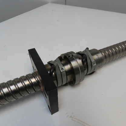 NSK W4018W-3DX-C2Z25.4 40mm Ball Screw 12mm Lead W/Ball Nut 86-1/8" OAL