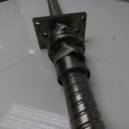 NSK W4018W-3DX-C2Z25.4 40mm Ball Screw 12mm Lead W/Ball Nut 86-1/8" OAL