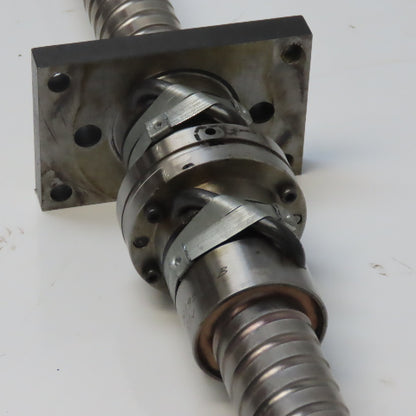 NSK W4018W-3DX-C2Z25.4 40mm Ball Screw 12mm Lead W/Ball Nut 86-1/8" OAL