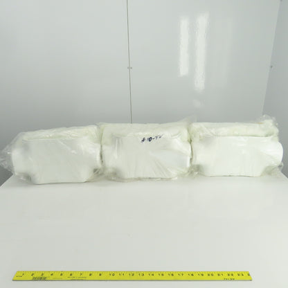 Proto #10-TV PVC Tee-Pipe Insulation Fitting Lot Of 18
