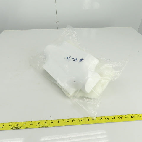 Proto #9-TV PVC Tee-Pipe Insulation Fitting Lot Of 5