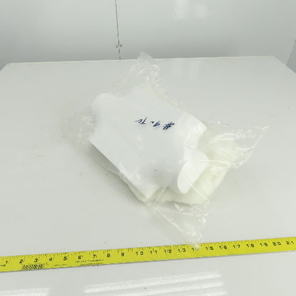 Proto #9-TV PVC Tee-Pipe Insulation Fitting Lot Of 5