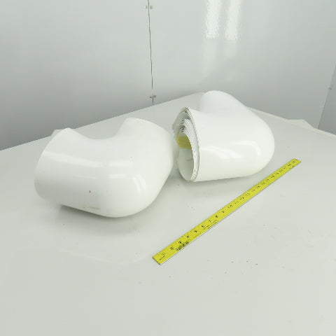 #15-90 PVC 90° Elbow-Pipe Insulation Fitting Lot Of 15