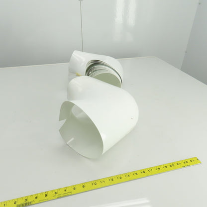 #15-90 PVC 90° Elbow-Pipe Insulation Fitting Lot Of 15