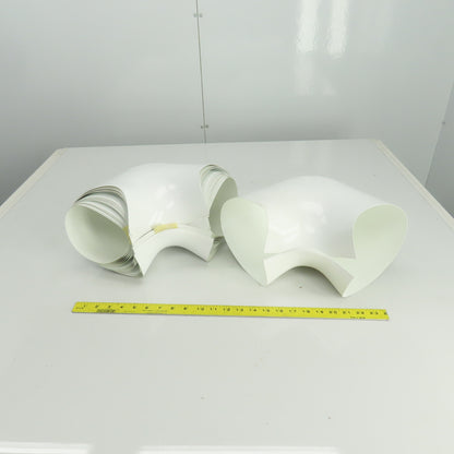 #15-90 PVC 90° Elbow-Pipe Insulation Fitting Lot Of 15