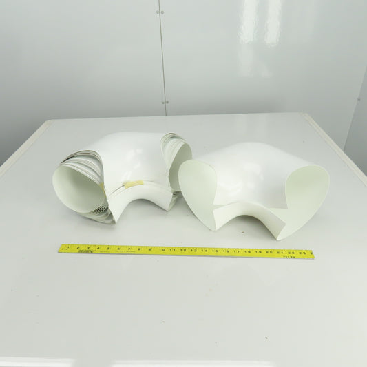 #15-90 PVC 90° Elbow-Pipe Insulation Fitting Lot Of 15