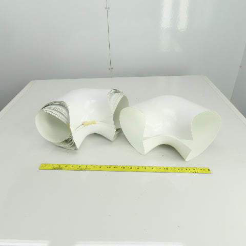 #15-90 PVC 90° Elbow-Pipe Insulation Fitting Lot Of 15
