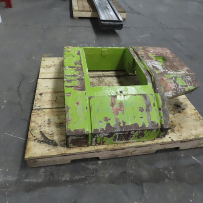 Clark Fork Lift Truck Counter Weight Removed from a EC30