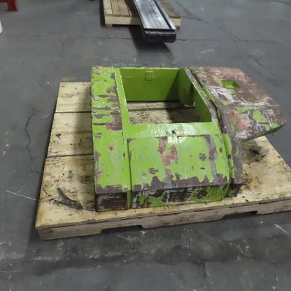 Clark Fork Lift Truck Counter Weight Removed from a EC30