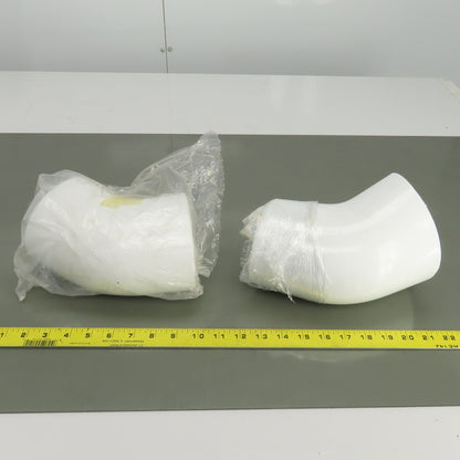 Proto #11-45 PVC 45° Elbow-Pipe Insulation Fitting Lot Of 9