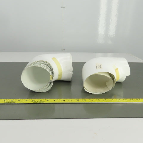 Proto #11-90 PVC 90° Elbow-Pipe Insulation Fitting Lot Of 12