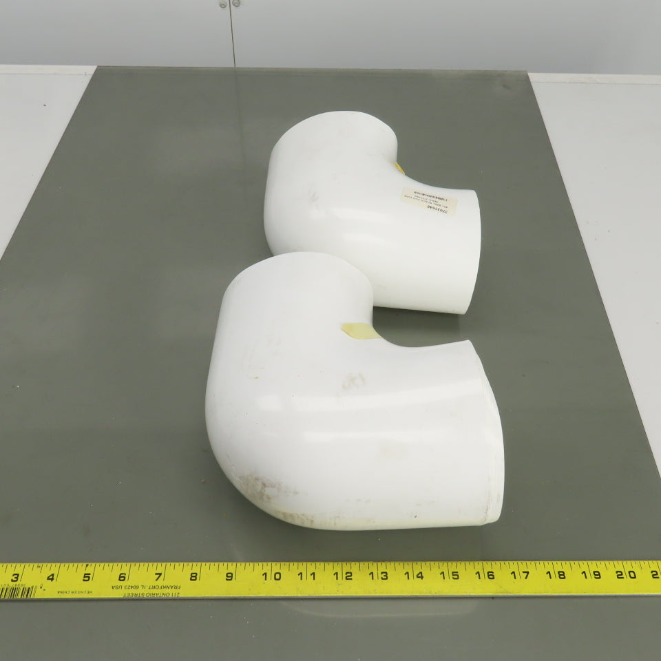 Proto #11-90 PVC 90° Elbow-Pipe Insulation Fitting Lot Of 12