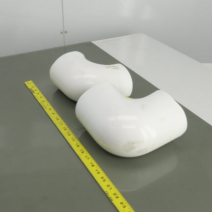 Proto #11-90 PVC 90° Elbow-Pipe Insulation Fitting Lot Of 12