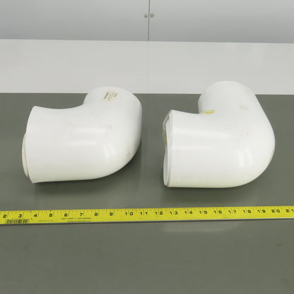 Proto #11-90 PVC 90° Elbow-Pipe Insulation Fitting Lot Of 12