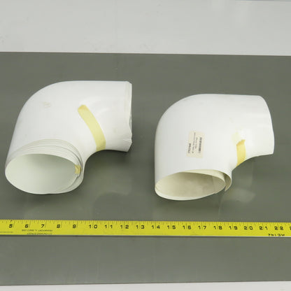 Proto #11-90 PVC 90° Elbow-Pipe Insulation Fitting Lot Of 12