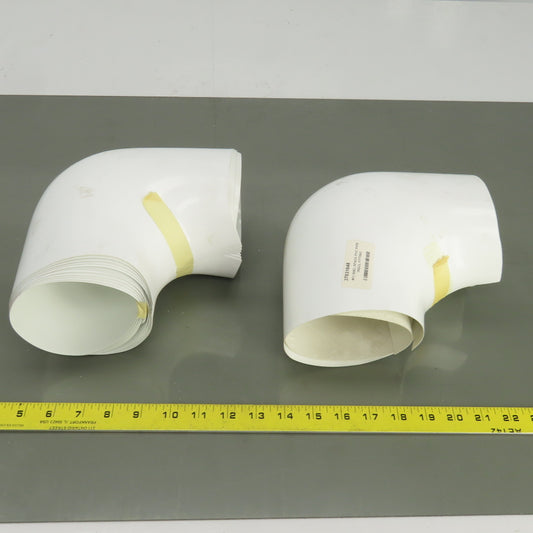 Proto #11-90 PVC 90° Elbow-Pipe Insulation Fitting Lot Of 12