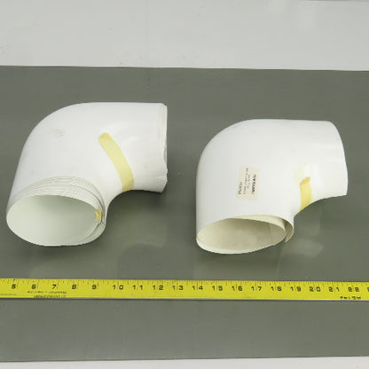 Proto #11-90 PVC 90° Elbow-Pipe Insulation Fitting Lot Of 12