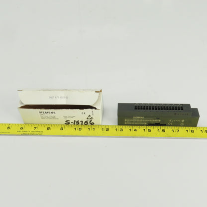 Siemens 6ES7 193-1FH20-0XA0 Simatic S7 Additional Terminal Strip E-Stand 17 Port