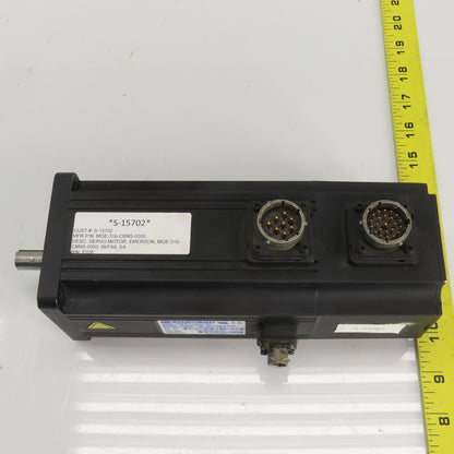 Emerson MGE-316-CBNS-0000 1.01HP AC Servo Motor 240V 4000RPM 3PH 4.0A W/Encoder