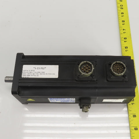 Emerson MGE-316-CBNS-0000 1.01HP AC Servo Motor 240V 4000RPM 3PH 4.0A W/Encoder