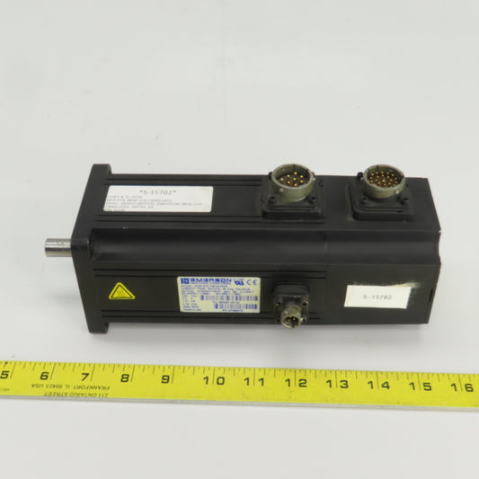 Emerson MGE-316-CBNS-0000 1.01HP AC Servo Motor 240V 4000RPM 3PH 4.0A W/Encoder