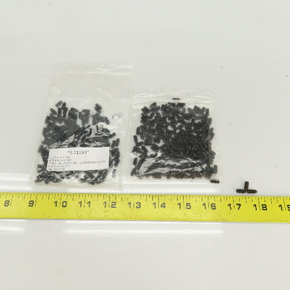 Half Dog Set Screw #8-32 x 3/8 Alloy Lot Of 465"