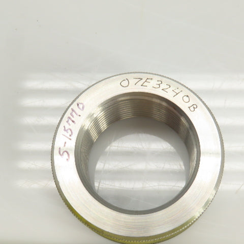 Threaded Adjustment Collar Nut W/Set Screw Hole 1-1/4"-12TPI