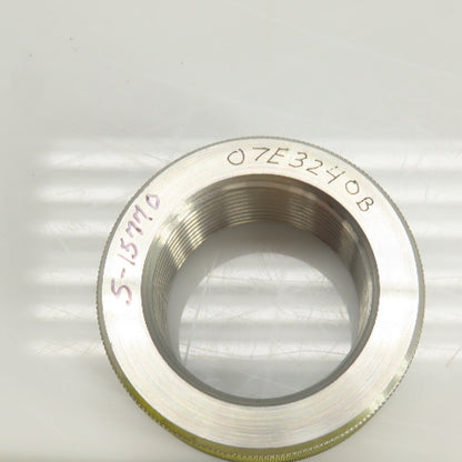 Threaded Adjustment Collar Nut W/Set Screw Hole 1-1/4"-12TPI