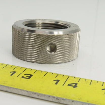 Threaded Adjustment Collar Nut W/Set Screw Hole 1-1/4"-12TPI
