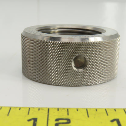 Threaded Adjustment Collar Nut W/Set Screw Hole 1-1/4"-12TPI