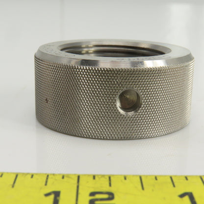 Threaded Adjustment Collar Nut W/Set Screw Hole 1-1/4"-12TPI