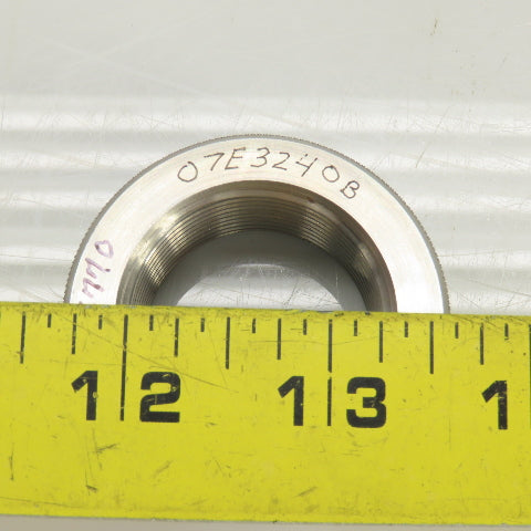 Threaded Adjustment Collar Nut W/Set Screw Hole 1-1/4"-12TPI