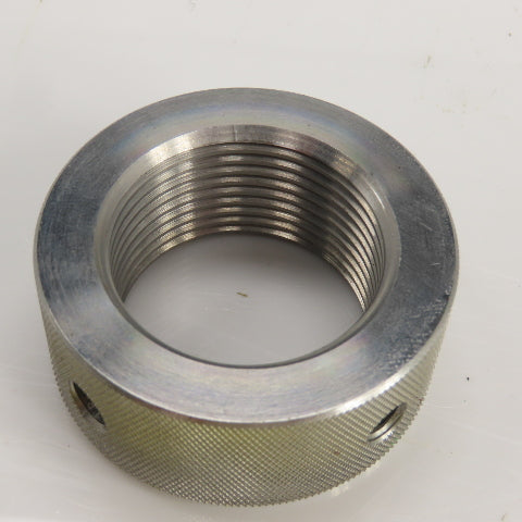Threaded Adjustment Collar Nut W/Set Screw Hole 1-1/4"-12TPI