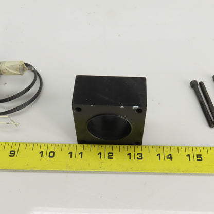 Inertia Dynamics 8923-0006 24V DC Spring Applied Brake 1/2" Shaft Motor Mounted