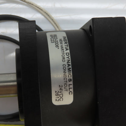 Inertia Dynamics 8923-0006 24V DC Spring Applied Brake 1/2" Shaft Motor Mounted