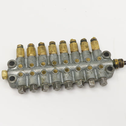 16 Port Piston Lubricator Manifold For 5/32" OD Tube