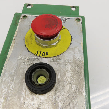Mazak AJV 32/40 Operator Control E-Stop Remote Pendant Enclosure