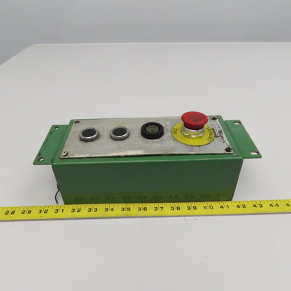Mazak AJV 32/40 Operator Control E-Stop Remote Pendant Enclosure