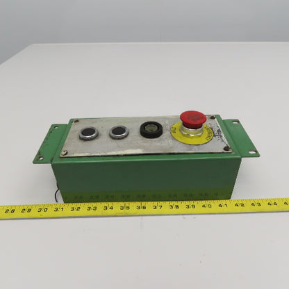 Mazak AJV 32/40 Operator Control E-Stop Remote Pendant Enclosure