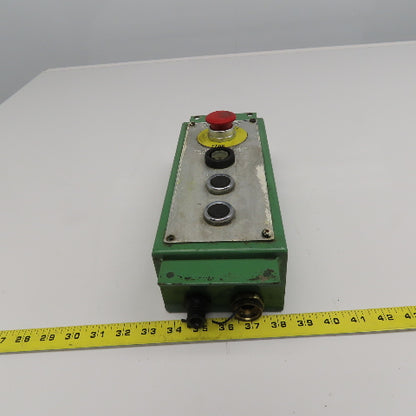 Mazak AJV 32/40 Operator Control E-Stop Remote Pendant Enclosure