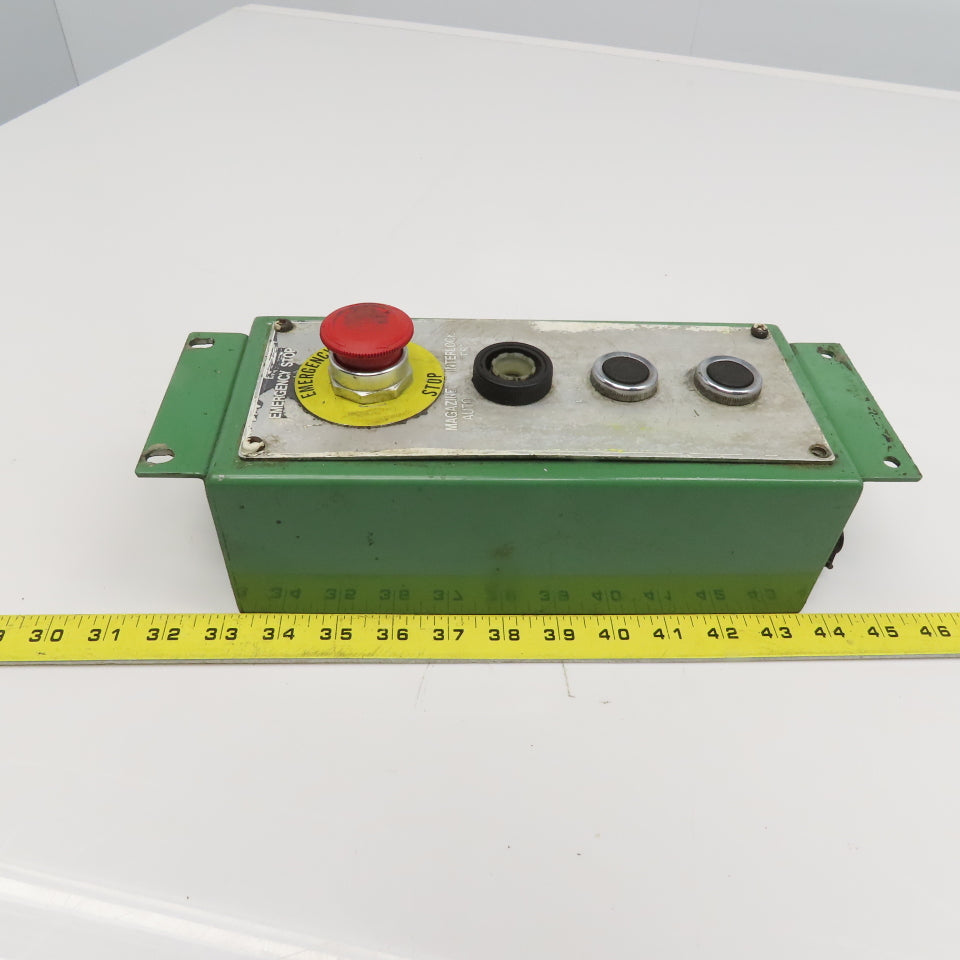 Mazak AJV 32/40 Operator Control E-Stop Remote Pendant Enclosure