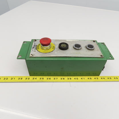Mazak AJV 32/40 Operator Control E-Stop Remote Pendant Enclosure